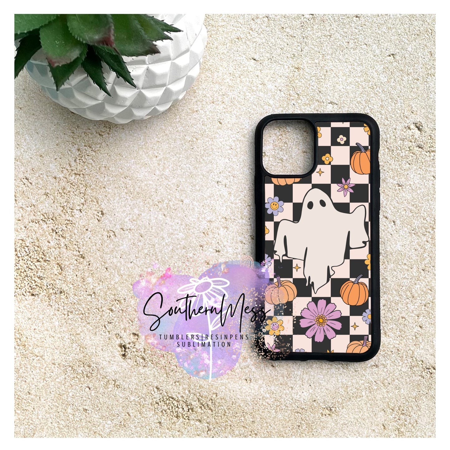 Cute,Retro, Fall vibes,Custom iPhone case